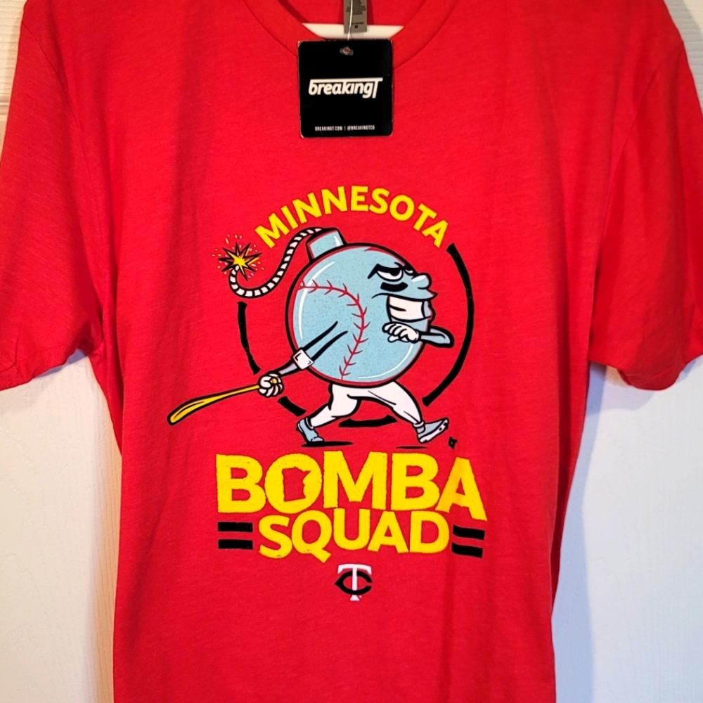Minnesota Twins "Minnesota Bomba Squad" Baseball T-Shirt.